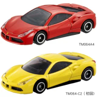 【TOMICA】#064 法拉利488GTB 初回+普版(小汽車)