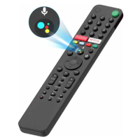 Remote Control With Mic For Sony XBR-55X850G XBR-55X950G XBR-55X955G XBR-55X957G XBR-65X950G XBR-65X955G XBR-85X800H 4K Voice TV