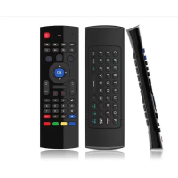 MX3 2.4G Wireless Air Mouse with Keyboard Smart Remote Control for TV Box PC TV Laptop PS3 Xbox Proj