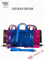 Tas Wanita MIKA PVC Jelly Transparan Konser Kpop Selempang Ukuran Besar