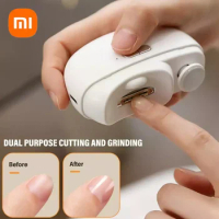 Xiaomi Electric Automatic Nail Clipper Manicure Nail Trimmer for Adult Baby Nail Cutter Sharpener with LED Light Safety Trimmer