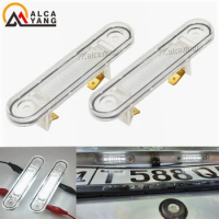 Top quality Error Free White LED License Plate Light Number Plate Lamp For Benz E-Class W124 190 W201 C-Class W202 car-styling