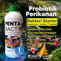 PENTABACT Bakteri Probiotik Ikan Lele Nila Gurame / Budidaya Perikanan / Prebiotik Ikan Hias Aquariu