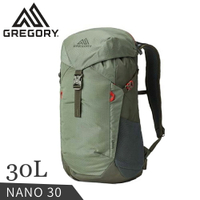 【GREGORY 美國 30L NANO 多功能背包《光輝綠》】146838/雙肩背包/後背包/輕便背包/登山背包