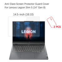 2X Anti Blue Light and Anti Glare Screen Protector Guard Cover for Lenovo Legion Slim 5 (14" Gen 8) Gaming Laptop 14.5" 16:10