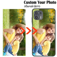 Customized Phone Cases For Motorola Moto Edge 20 Lite G22 E32S E32 Capa Edge20 Pro Silicone Cover Personalized Photo TPU Fundas