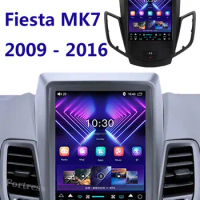 L6Pro Android 13 Auto Autoradio For Ford Fiesta MK7 2009-2016 Tesla Car Radio Multimedia Wireless Carplay gps dvd Head Unit9.7"