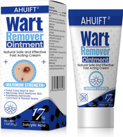 Fast Action Wart Remover Ointment Maximum Strength Cream with Salicylic Acid - Fast-Acting Wart Crea