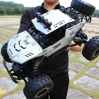 LC - Mainan Mobil Rc Besar 50cm Alloy Mobil RC Off-Road 1:8 4WD Balapan Drift Mobil Offroad Monster 