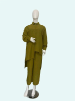 one set lady jennifer premiun | beby air flow premium/ Muslim /Baju Airflow/ Crinkle Panjang /Setela