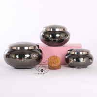 Classic Paw Pet Cremation Urn With Pewter Finish