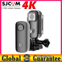SJCAM C100 / C100Plus Mini Thumb Camera 1080P30FPS / 4K30FPS H.265 12MP 2.4G WiFi 30M Waterproof Case Action Sport DV Camcorder