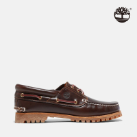 Timberland 女款棕色經典三孔帆船鞋|51304214