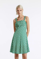 Urban Revivo Checkered Knit Dress