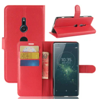 for Sony Xperia XZ2 Case Wallet Phone Case for Sony Xperia XZ2 Compact Flip Leather Cover Case Etui Fundas Capa Coque case