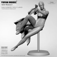 1/24 YUFAN MODEL Resin model kits beauty figure self-assembled YFWW-2076