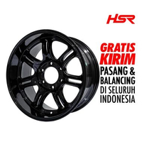 Velg Mobil HSR MAITARA TCS22 HSR R18X9 H6X139,7 ET0 RADIANT BLACK