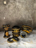 1 Set Alat Hadroh Rebana Ukir Premium Free custom Logo & Nama Majlis