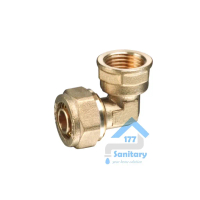 Knie Elbow sambungan keni pipa air panas 1/2  3/4 Kuningan KPD-fitting nepel knee kni kenie pipe 12 
