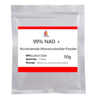 Hot selling 50-1000g NADH+ Nicotinamide Mononucleotide NAD 99 % NMN Powder