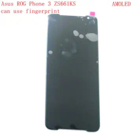 6.59" Original For Asus ROG phone 3 ZS661KS I003D LCD screen digitizer touch glass full set ROG3 lcd frame ROG 3