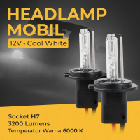 Aksesoris Mobil Car SUN WOIF Lampu Depan Mobil Headlamp HID H7 Ballast 12V Cool White 2PCS - RSVR - 