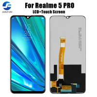 For Oppo Realme 5 Pro 5Pro LCD Display Touch Screen Digitizer Assembly Replace For Realme5 RMX1971 RMX1973