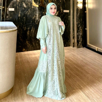 (BISA COD) 100% ORI GAMIS BRUKAT REMPEL BY SHELLASAUKIA