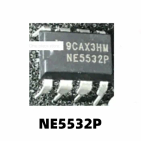 5PCS Large chip NE5532 NE5532P NE5532N high performance frequency operational amplifier IC DIP8 direct insertion