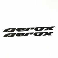 For Yamaha AEROX155 AEROX 155 NVX155 Motorcycle Stickers Emblem Badge 3D Decal Raised Tank Wheel Tan