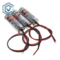 Adjustable & Focusable Red Laser Module (650nm 5mW), Point/Line/Cross Beam with Glass Lens, Industri