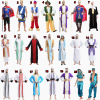 Halloween Dubai Prince Baju Dewasa Arab Emirates Prince Jubah Panjang Lelaki Islam Pakaian Persembahan