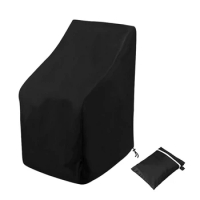 Stackable Chair Cover Waterproof Outdoor Garden Patio Furniture Protector Cover Lounge Chair Covers Outdoor Stack Chairs