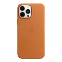 Apple 原廠 iPhone 13 Pro Max MagSafe 皮革保護殼 - 金棕色