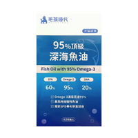 【毛孩時代】95%頂級深海魚油（30顆/盒）【優．日常】