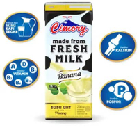 CIMORY UHT MILK 250 ML Banana