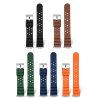 22MM silicone Watch Band For Tissot PRX Super Player Watch 22MM Strap With 12MM Converter Accessories Replace Watch Straps Parts
