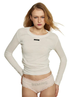 BMG Lace Panty - กางเกงชั้นในดีไซน์โลโก้ BEMING ปักเพชร สีชมพู