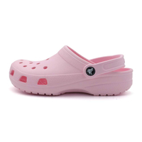 Crocs 卡駱馳 粉色 經典 休閒 洞洞鞋 涼拖鞋 女款 B5999 (10001-6ZW)