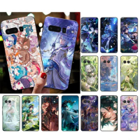 Genshin Impact Phone Case For Google Pixel 8 7 Pro 7A 7 6A 6 Pro 5A 4A 3A Pixel 4 XL Pixel 5 6 4 3A XL