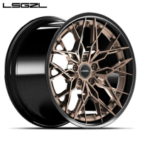 for factory custom forged Carbon fiber wheel 18 19 20 21 inch Fit for C8 G63 Amg full carbon barrel rims