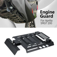 For Aprilia SRGT200 SR GT 200 SRGT 200 2022- Accessories Chassis Engine Guard Protection Cover Lower Bottom Skid Plate Splash