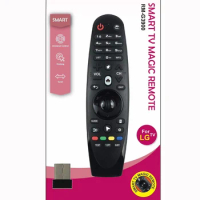 1pcs RM-3900,MR-18B19B Magic Remote Control Smart TV Wireless Remote Controller LCD TV Remote Control ,Black,Durable