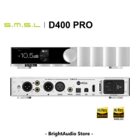 SMSL D400 PRO AK4499EX AK4191EQ DAC JAS Hi-Res Audio MQA CD Decoder PCM768 DSD512