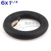 Motorcycle 6X1 1/4 Tires 6 Inch Inner Tube for Inflation Wheel Wheelchair Pneumatic Gas Electric Scooter 6*1.25