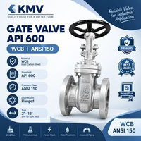 GATE VALVE WCB API 600 ANSI 150 | GATE VALVE CARBON STEEL | FLANGE VALVE INDUSTRI 6 inch