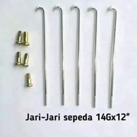 Jari Jari Sepeda 14Gx12 - Ruji sepeda 14GX12 - Jari Jari Sepeda anak - spoke Jari Jari Sepeda - Ruji