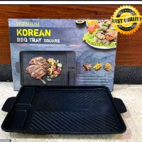 GRILL PAN PANGGANGAN KOTAK  BBQ NAGAKO bakar ikan bakar ,sate, anti lengket