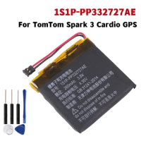 1S1P-PP332727AE TomTom spark cardio＋music Battery For TomTom Spark 3 Cardio GPS Watch Acumulator 2-wire Plug 260mAh Battery