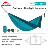 HAMMOCK ULTRALIGHT NATUREHIKE NH21DC011 DOUBLE BLUE